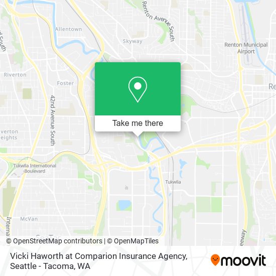 Mapa de Vicki Haworth at Comparion Insurance Agency