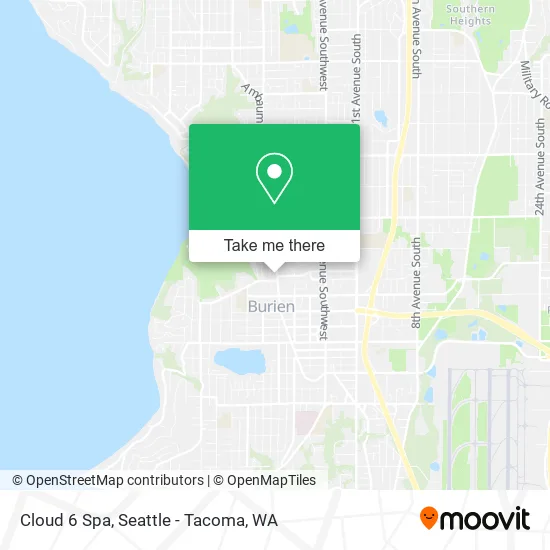 Cloud 6 Spa map