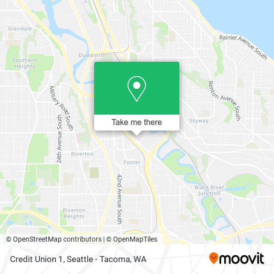 Credit Union 1 map