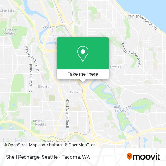 Shell Recharge map