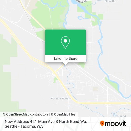 New Address 421 Main Ave S North Bend Wa map