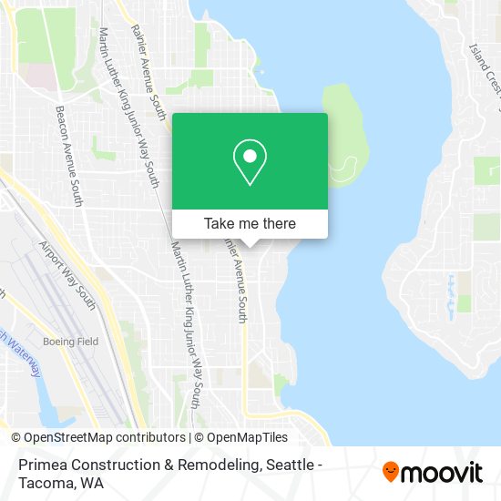 Primea Construction & Remodeling map