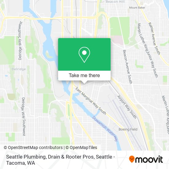 Seattle Plumbing, Drain & Rooter Pros map