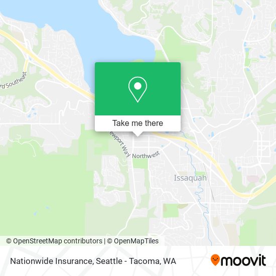 Nationwide Insurance map