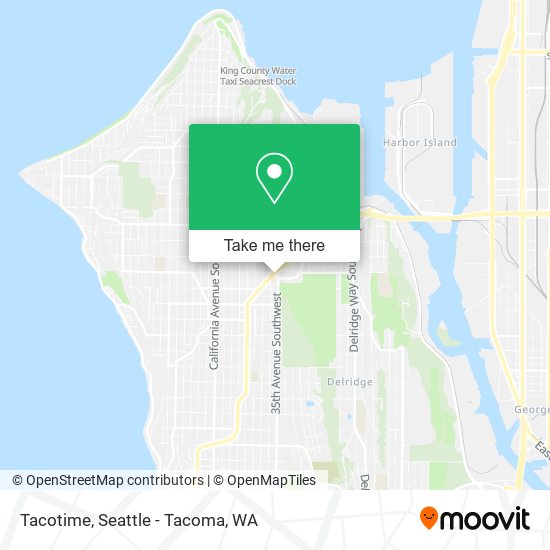 Tacotime map