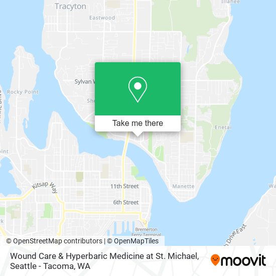 Wound Care & Hyperbaric Medicine at St. Michael map