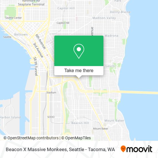 Mapa de Beacon X Massive Monkees