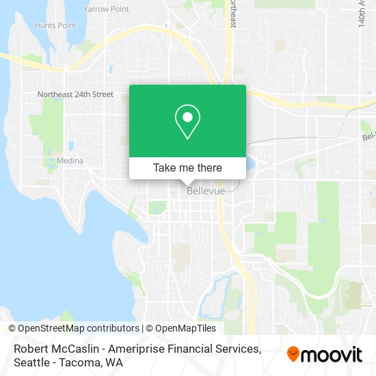 Mapa de Robert McCaslin - Ameriprise Financial Services