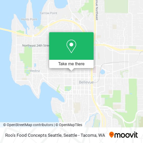 Mapa de Roo's Food Concepts Seattle