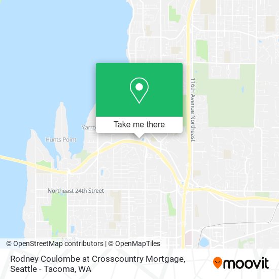 Mapa de Rodney Coulombe at Crosscountry Mortgage