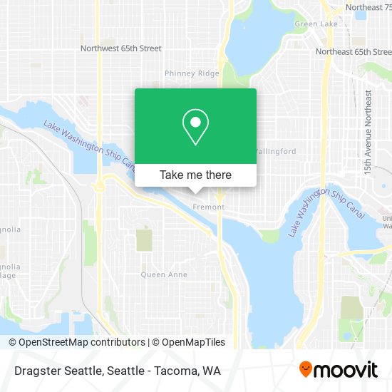 Dragster Seattle map