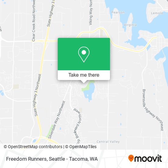 Freedom Runners map