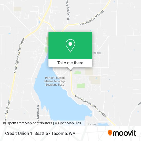 Credit Union 1 map