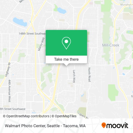 Walmart Photo Center map