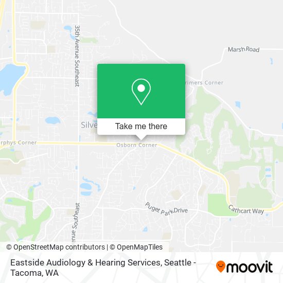 Mapa de Eastside Audiology & Hearing Services