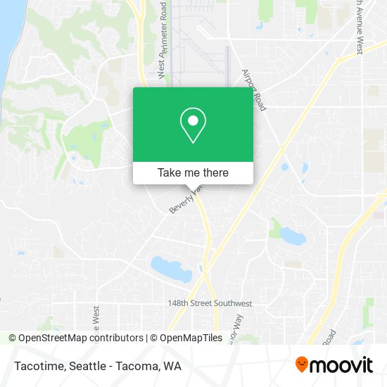 Tacotime map