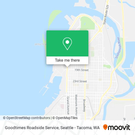 Mapa de Goodtimes Roadside Service