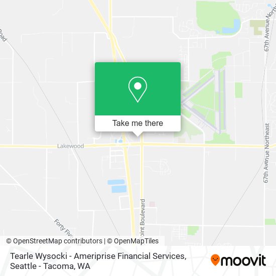 Tearle Wysocki - Ameriprise Financial Services map