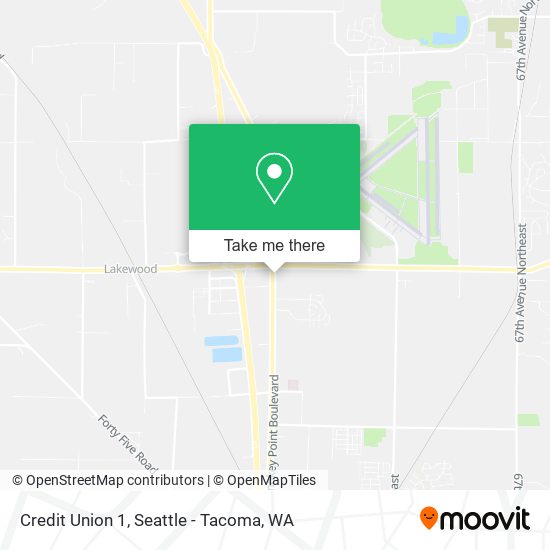 Credit Union 1 map