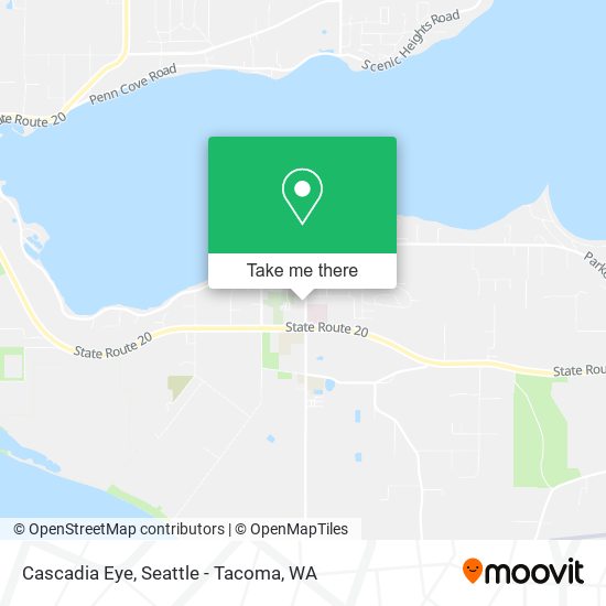 Mapa de Cascadia Eye