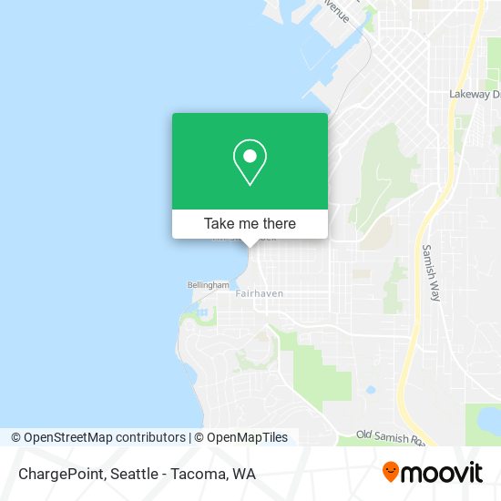 ChargePoint map