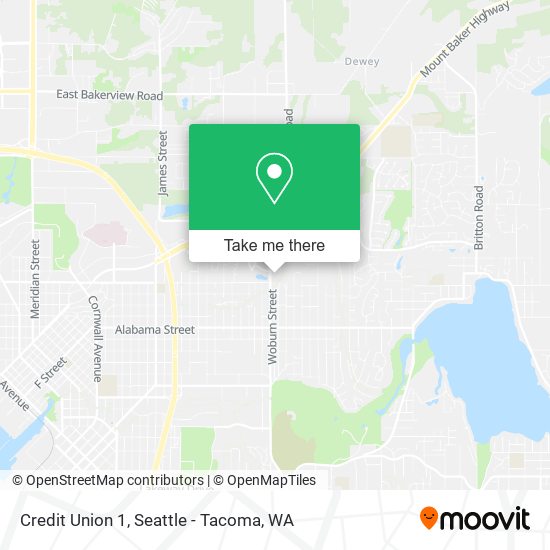 Credit Union 1 map