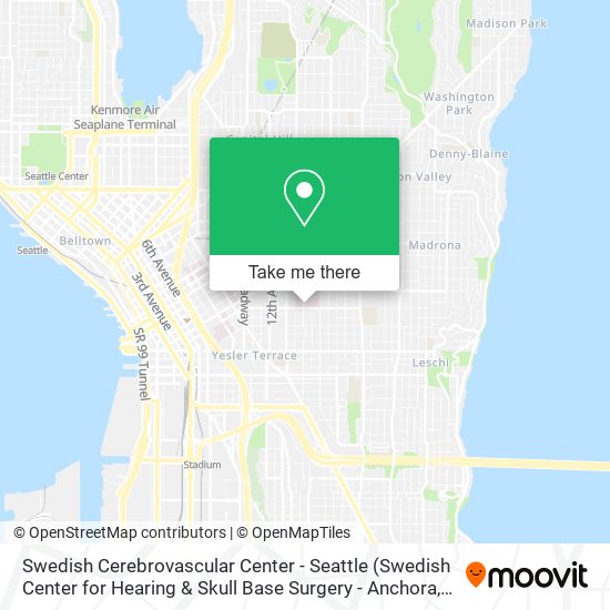 Swedish Cerebrovascular Center - Seattle map