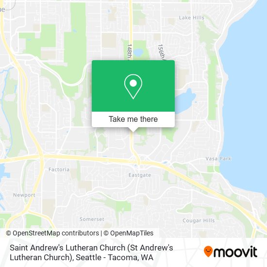 Saint Andrew's Lutheran Church map