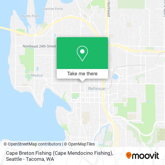 Mapa de Cape Breton Fishing (Cape Mendocino Fishing)