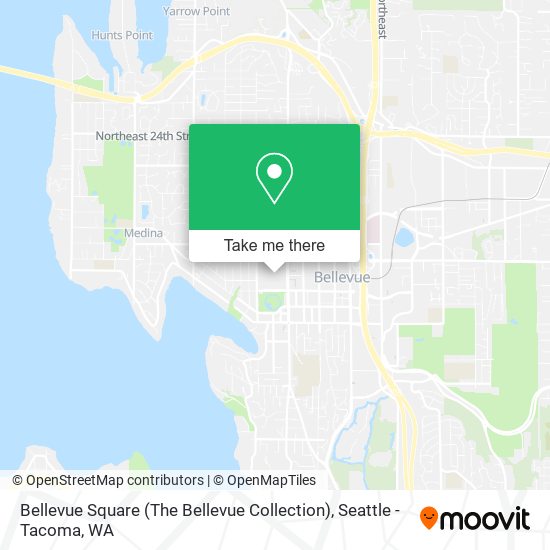 Bellevue Square (The Bellevue Collection) map