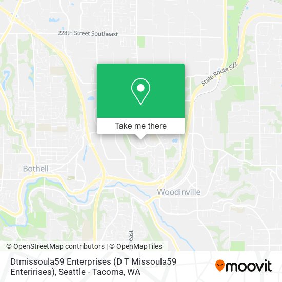 Mapa de Dtmissoula59 Enterprises (D T Missoula59 Enteririses)