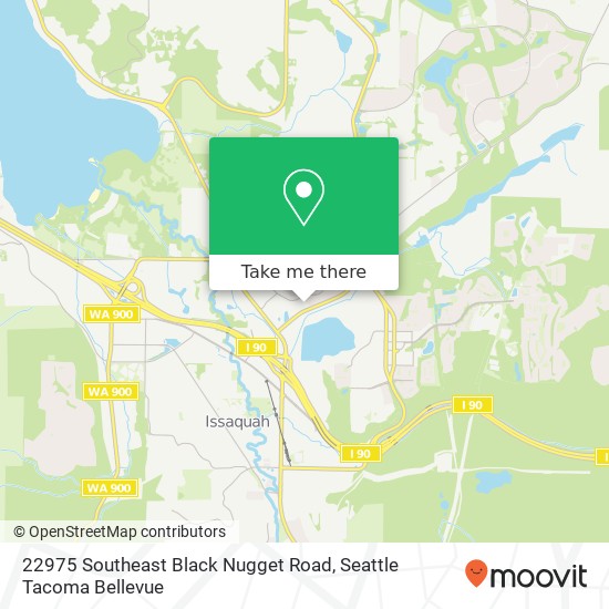 Mapa de 22975 Southeast Black Nugget Road