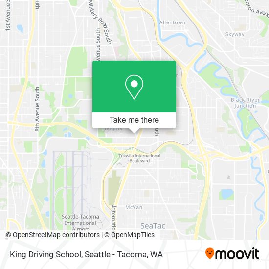 Mapa de King Driving School