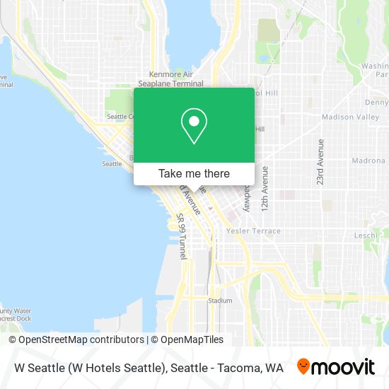 W Seattle (W Hotels Seattle) map