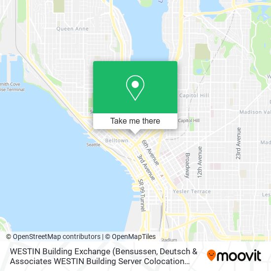 WESTIN Building Exchange map