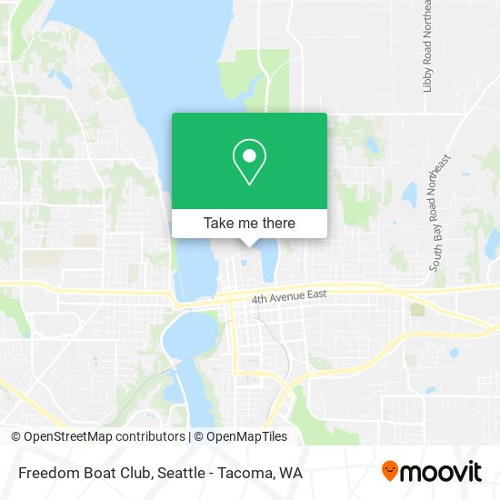 Freedom Boat Club map