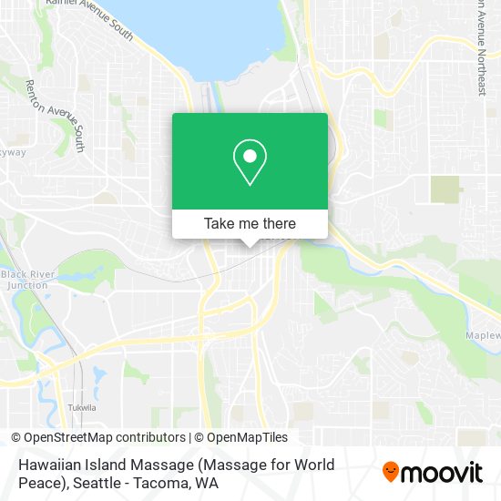 Mapa de Hawaiian Island Massage (Massage for World Peace)
