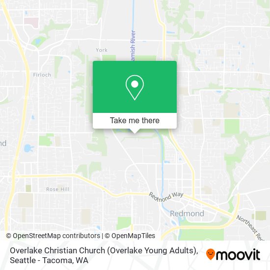Overlake Christian Church (Overlake Young Adults) map