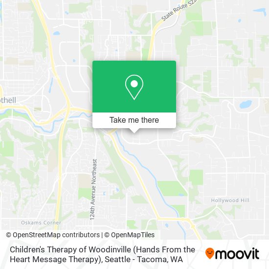 Mapa de Children's Therapy of Woodinville (Hands From the Heart Message Therapy)