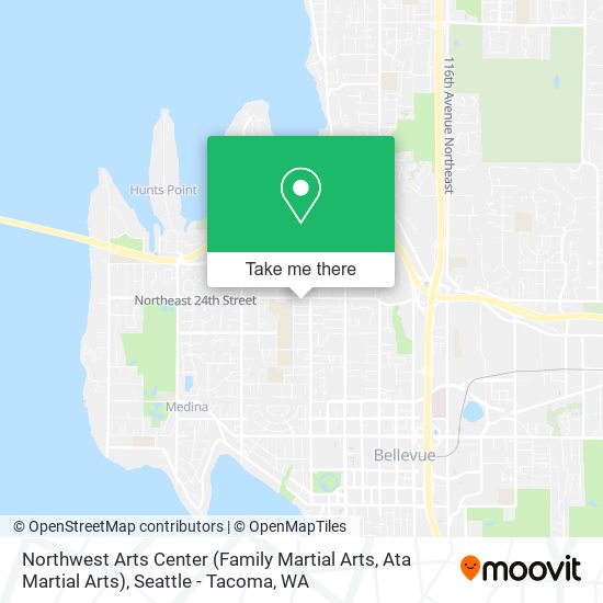 Northwest Arts Center (Family Martial Arts, Ata Martial Arts) map
