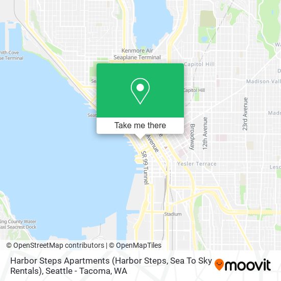 Harbor Steps Apartments (Harbor Steps, Sea To Sky Rentals) map