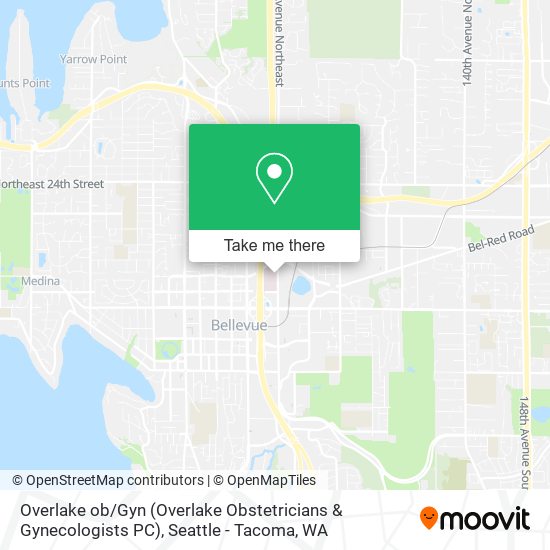 Overlake ob / Gyn (Overlake Obstetricians & Gynecologists PC) map