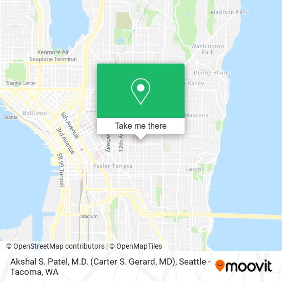 Akshal S. Patel, M.D. (Carter S. Gerard, MD) map