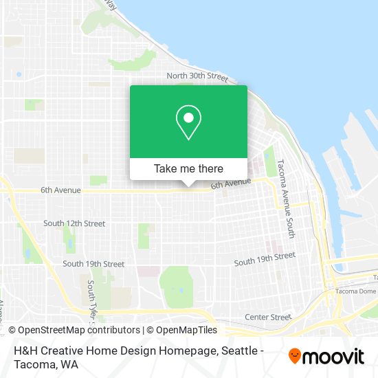 H&H Creative Home Design Homepage map