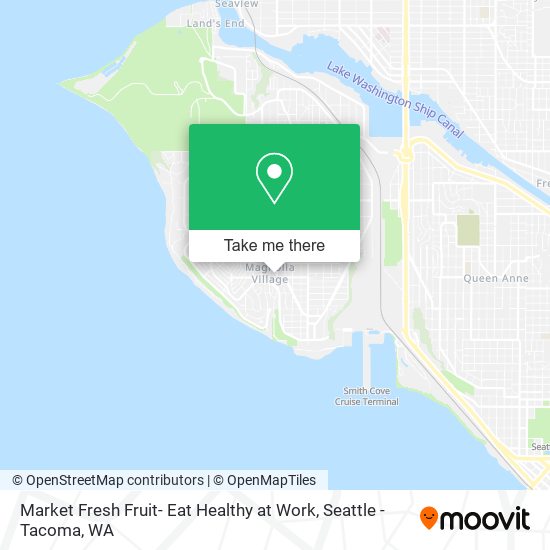 Market Fresh Fruit- Eat Healthy at Work map