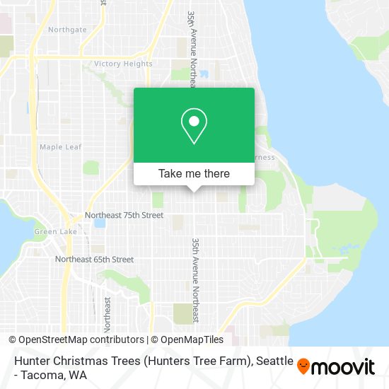 Mapa de Hunter Christmas Trees (Hunters Tree Farm)