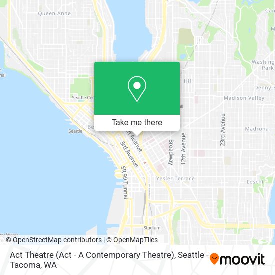 Act Theatre (Act - A Contemporary Theatre) map