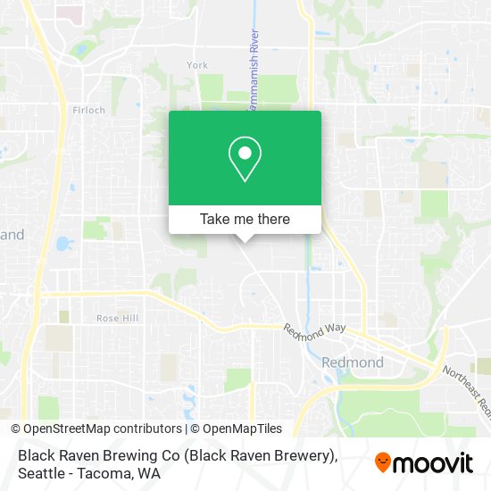 Mapa de Black Raven Brewing Co (Black Raven Brewery)