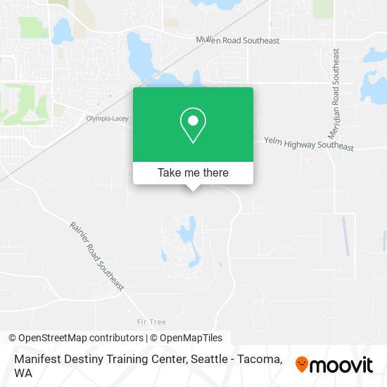 Mapa de Manifest Destiny Training Center