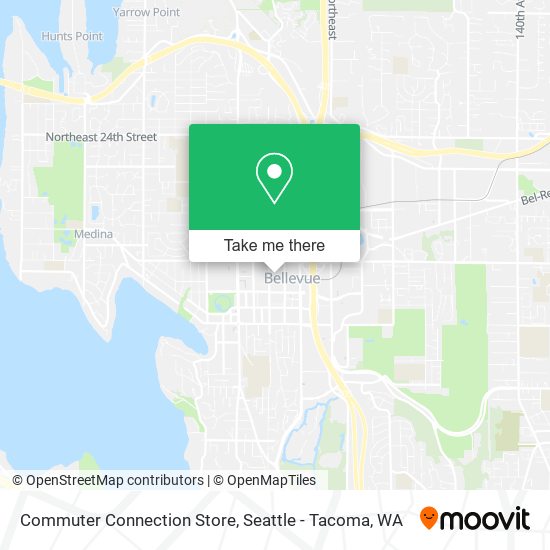 Commuter Connection Store map